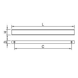 úchytka Wakano, eloxovaný hliník