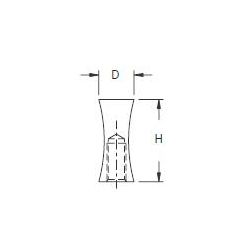 úchytka Wakano, eloxovaný hliník