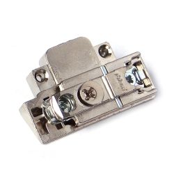 Adapter k teleskopickým ramenům pro hliníková dvířka (pár)