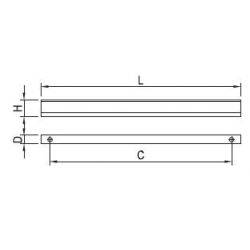 úchytka Jakoto, eloxovaný hliník