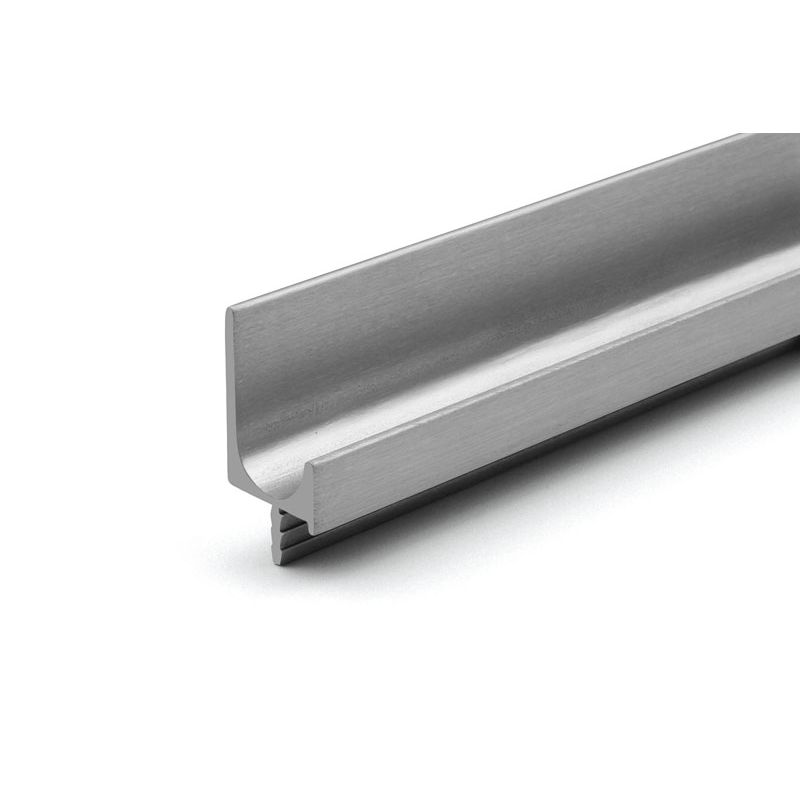 Hliníkový narážecí profil Juvio II, eloxovaný hliník