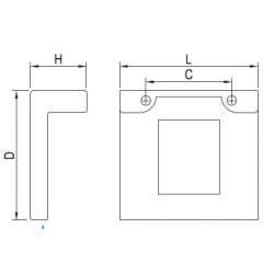 madlo Kutta US002, lesklý chrom