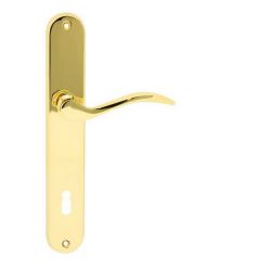 klika KRISTINA - lesklá mosaz