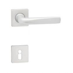 klika Flat S - stříbrný elox