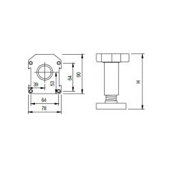 Rektifikační nožička, STRONG BIG