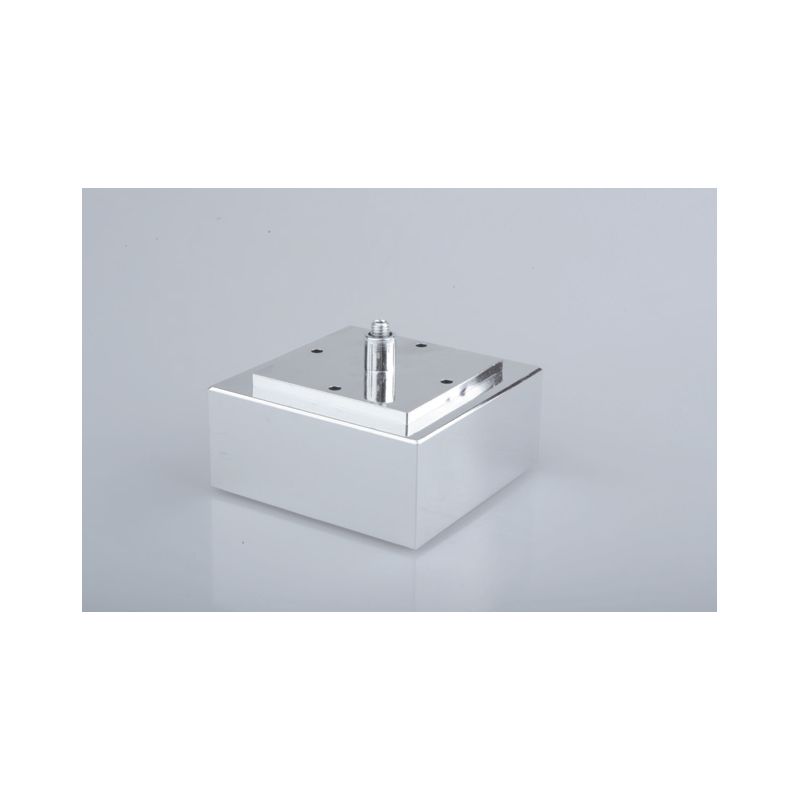 Nožička 704R, 100x100 mm, chrom