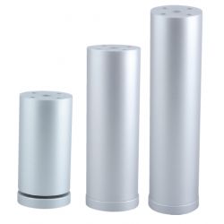 Nožička 709R Ø50 mm, šedá RAL 9006