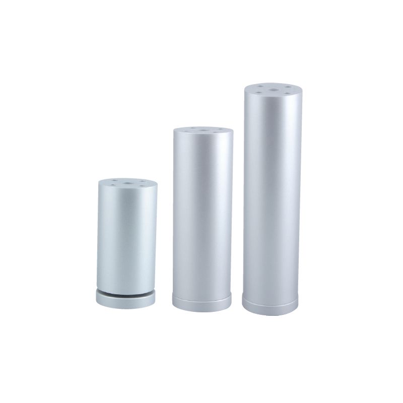 Nožička 709R Ø50 mm, šedá RAL 9006