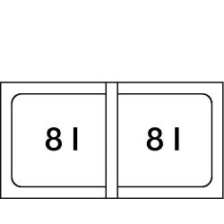 BLANCO koš FLEXONII 30/2