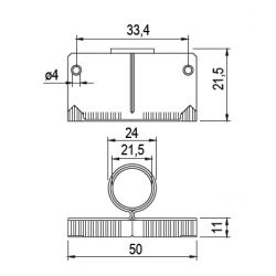 Rektifikační nožička P30
