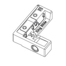 Šablona na vrtání uchycení čela a chrbta, KS