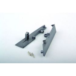 StrongBox uchycení čela pro vnitřní zásuvku, 204 mm, 2x reling