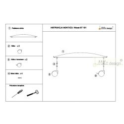 Vozík pod počítač, kovový ST101