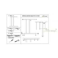 Stolní podnož ST201E
