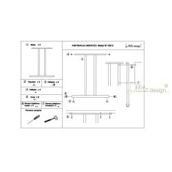 Stolní podnož ST202E