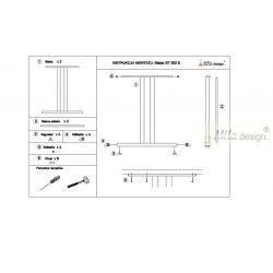 Stolní podnož ST202S