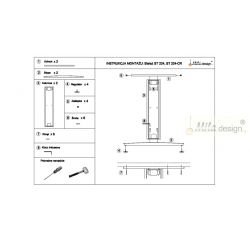 Stolní podnož ST224