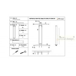 Stolní podnož ST227/60