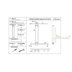 Stolní podnož ST226