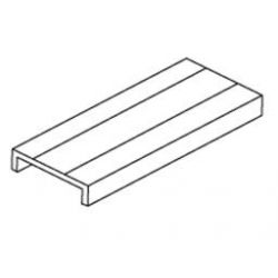 Krycí lišta pro spodní vedení Elegant plus NEW 4 m