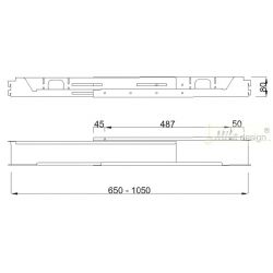 Kabelový kanál s regulací ST951 08-12