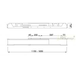 Kabelový kanál s regulací ST952 13-18