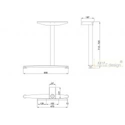 Stolní podnož Linear LN3301