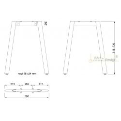 Stolní podnož Mobilar M5406T-S