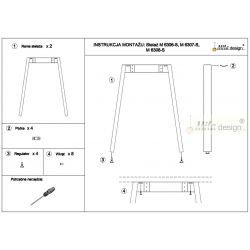 Stolní podnož Mobilar M6306-S