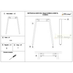 Stolní podnož Mobilar M6307-S