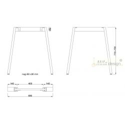 Stolní podnož Mobilar M6307-S