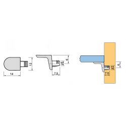 Policová podpěra ME05