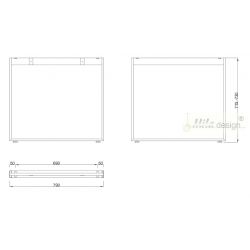 Stolní podnož Mobilar M6208-Z