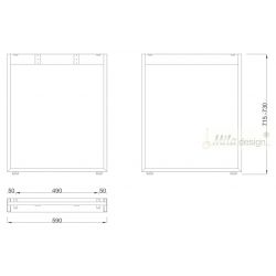 Stolní podnož Mobilar M8206-Z