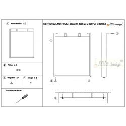 Stolní podnož Mobilar M8207-Z