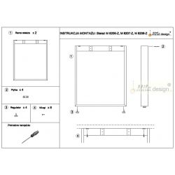 Stolní podnož Mobilar M8208-Z