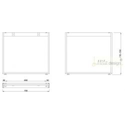 Stolní podnož Mobilar M8208-Z