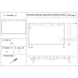 Stolní podnož Mobilar M8214-Z