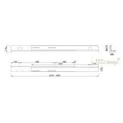 Spojovací tyč s regulací MBR08-12
