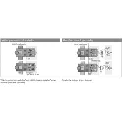 Accura vrtací teleso pro výsuvy