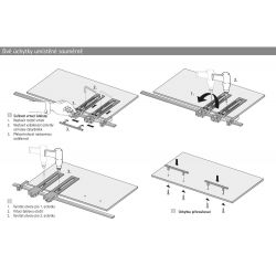 Vrtací šablona Accura pro úchytky - sada