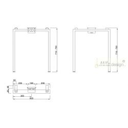 Stolní podnož Quark Q7606