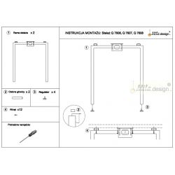 Stolní podnož Quark Q7607