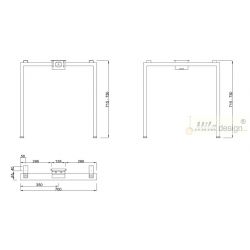 Stolní podnož Quark Q7607