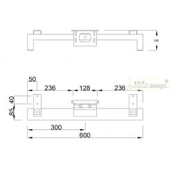 Stolní podpěra Quark Q7606-K