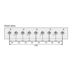 Výměnná vrtací hlava pro System 32, 9 vřeten