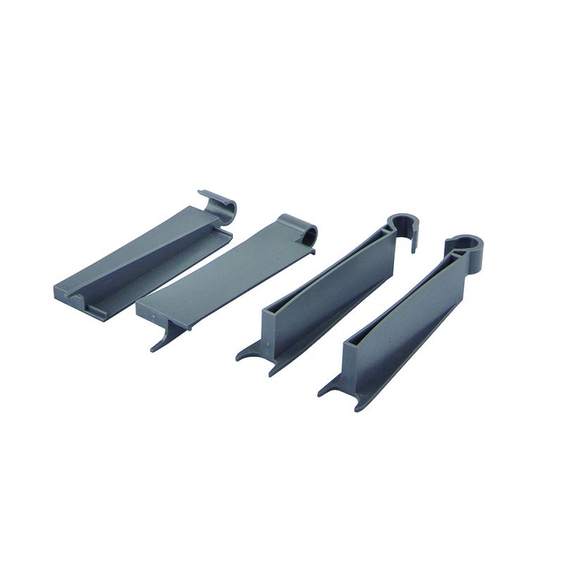 Držák akrylového zvýšení bočnice, šedý