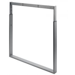 Change - stolní podnož s 2 hranatými nohami, výškově nastavitelna