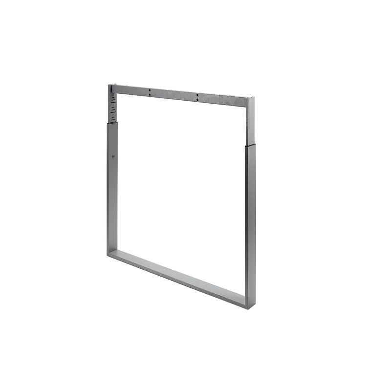 Change - stolní podnož s 2 hranatými nohami, výškově nastavitelna