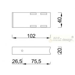 Stolní podpěra ST541-10